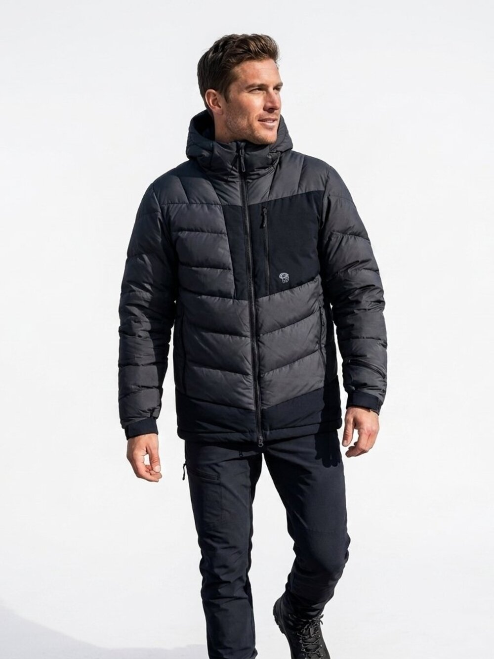 [Mountain Hardware] Men’s Therminator Insulated Parka - BLACK MEDIUM